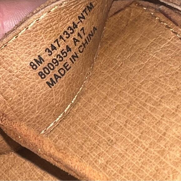 Frye Suede Leather Ankle Wrap Sandals Shoes Women’s 8 - Picture 7 of 9